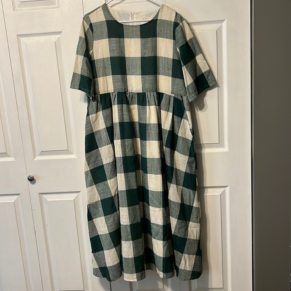 Roolee Maddie Buffalo Plaid Dress